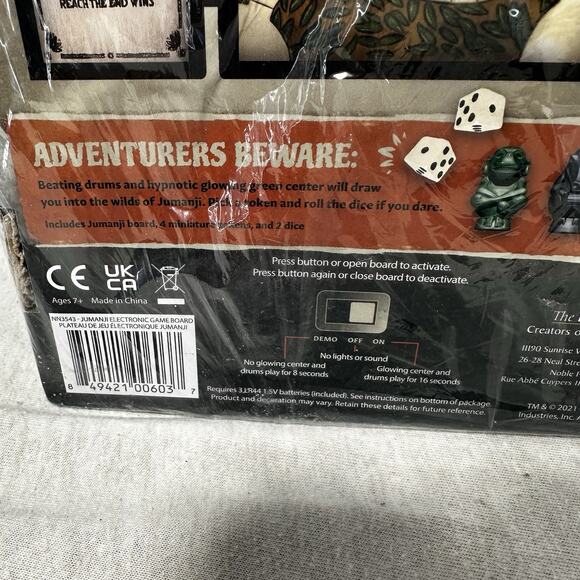 Jumanji Miniature Electronic Game Board - Picture 4 of 7